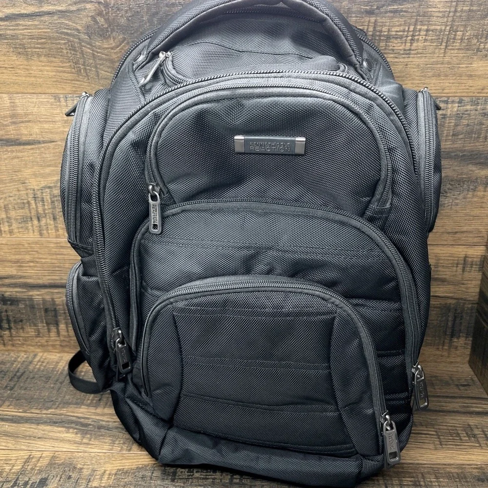 Laptop Backpack Kenneth Cole Reaction Pack-of-All-Trades Triple Compartment